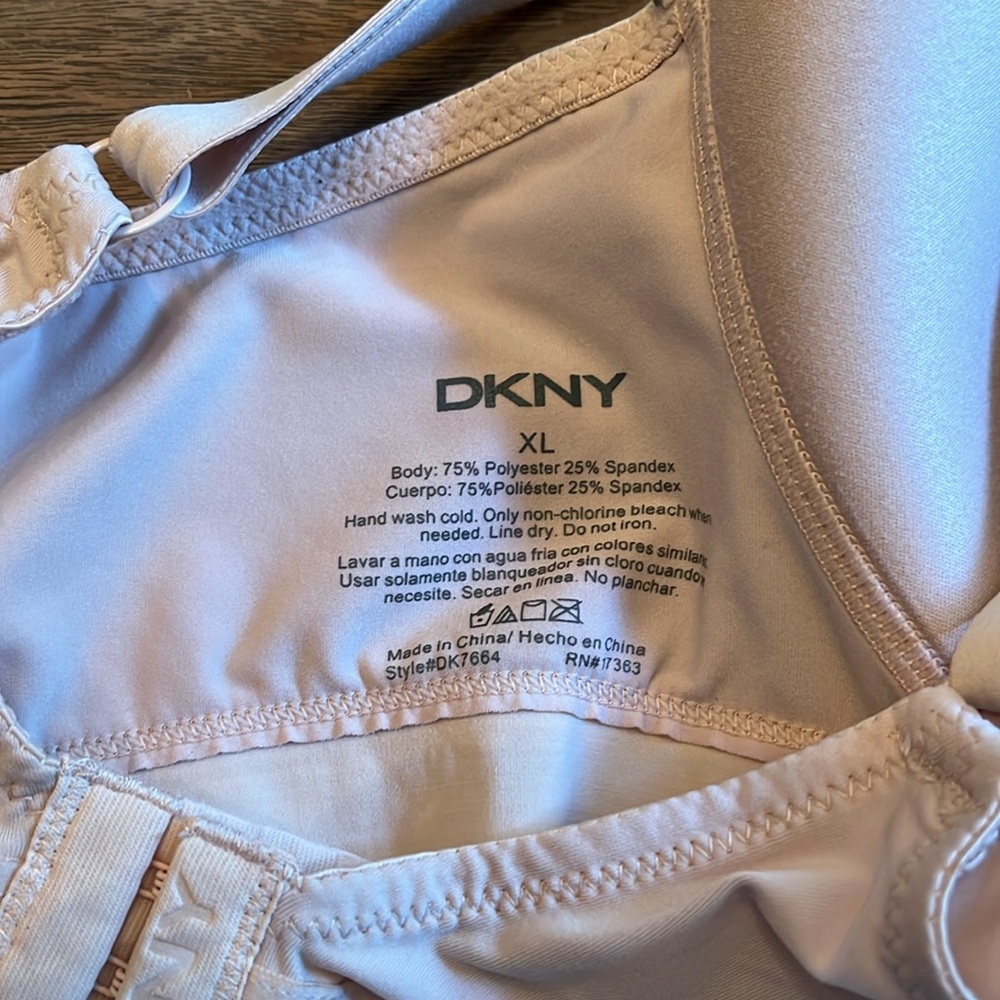 DKNY Women's Litewear Active Comfort Wirefree Bra- DK7934 No Underwire Size XL - Picture 7 of 10